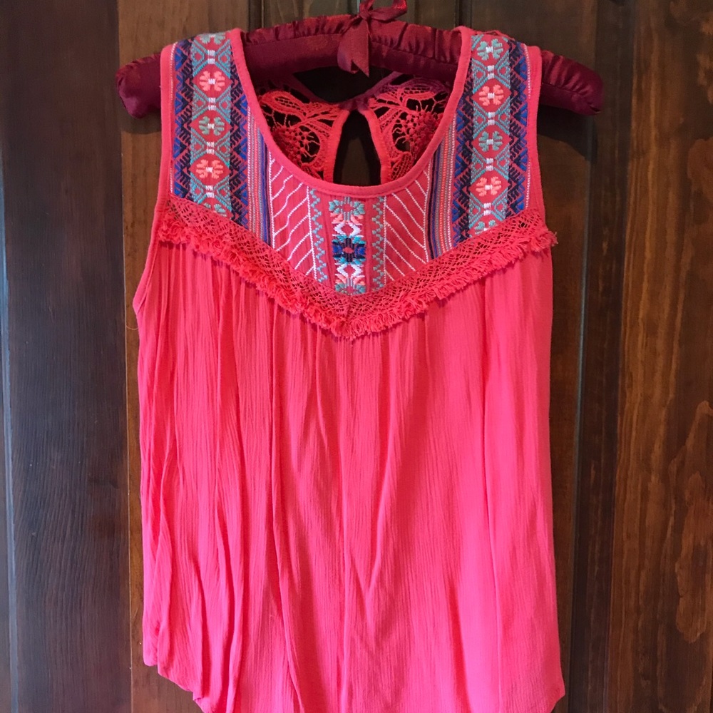 Embroiders Colorful Top
